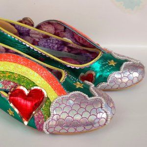 Irregular Choice Holiday Romance Flats